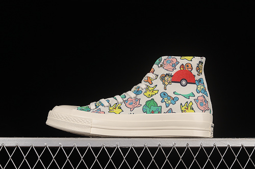 Pokemon X Chuck Taylor All-Star 70S High White/White/White 25