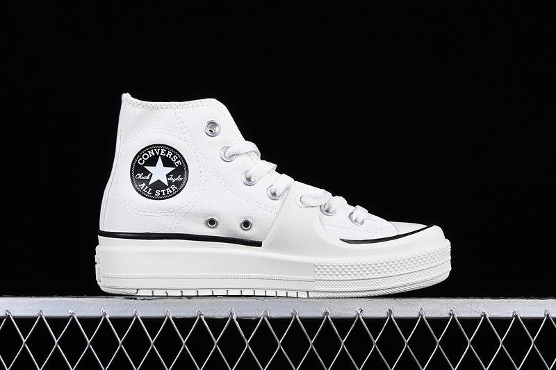 Converse Chuck Taylor All Star High Construct Vintage White/Black/Egret 17