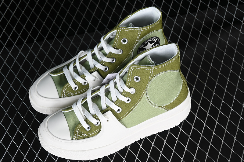 Converse Chuck Taylor All Star High Construct Alligator Friend Green/Grassy 17