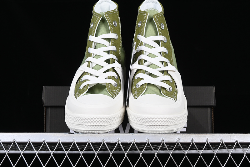 Converse Chuck Taylor All Star High Construct Alligator Friend Green/Grassy 31