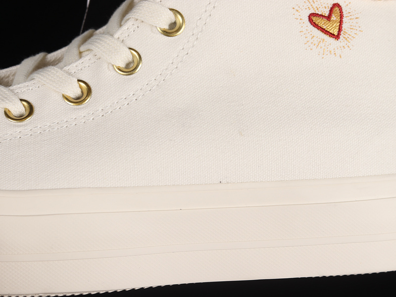 Chuck Taylor All Star High Valentine's Day 2023 Egret/Thriftshop Yellow 7