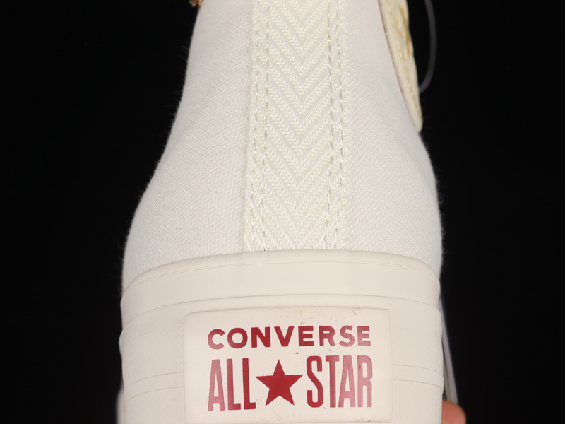 Chuck Taylor All Star High Valentine's Day 2023 Egret/Thriftshop Yellow 13