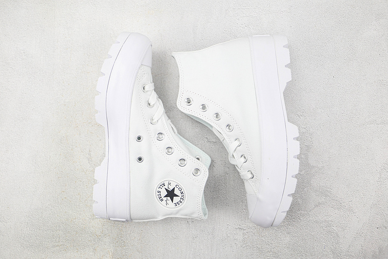 Chuck Taylor All Star High Lugged Move White/White/White 11