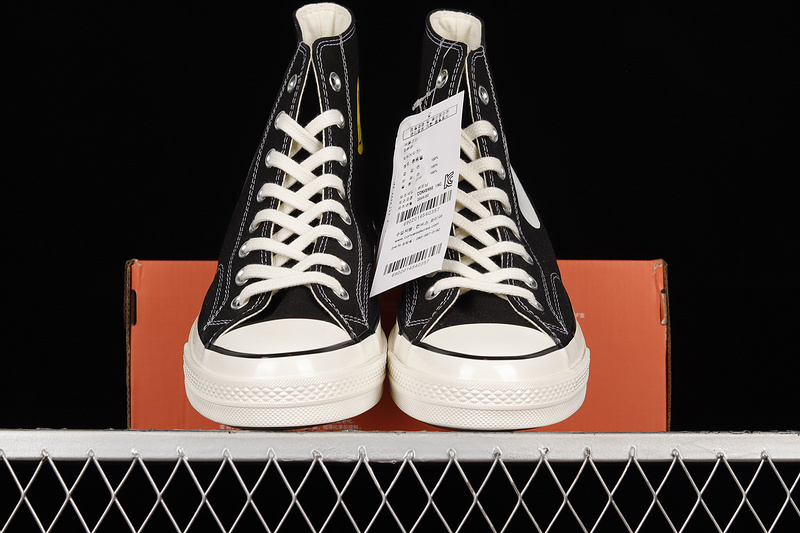 Chinatown Market X N*K X Chuck Taylor All-Star High 70S Black/Black/White 7