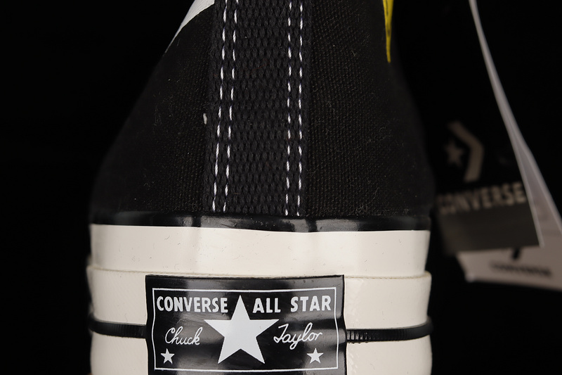 Chinatown Market X N*K X Chuck Taylor All-Star High 70S Black/Black/White 23