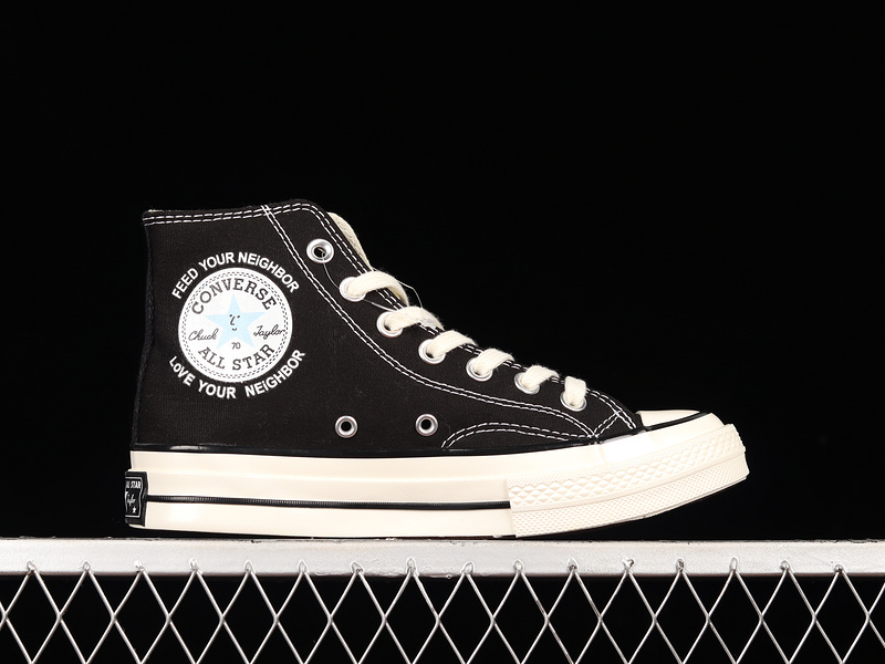 Chuck Taylor All Star 70S High X Sky High Farm Workwear Black/Red/Egret 25