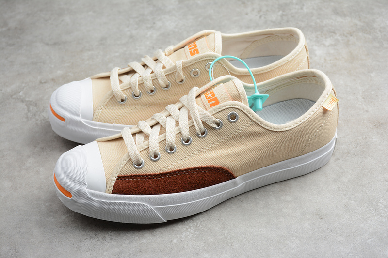 Chuck Taylor All-Star Low Jack Purcell Beige/Brown/White 3