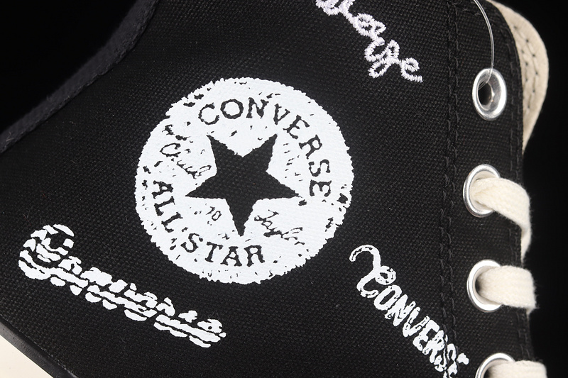 Chuck Taylor All Star 70S High Logo Black/Black/White 9