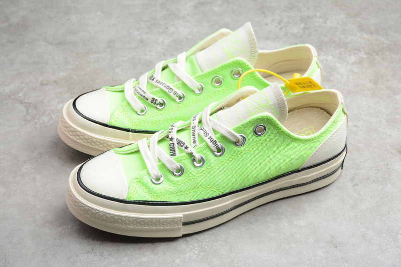 Chuck Taylor Low All-Star Fluorescent Green/White 13