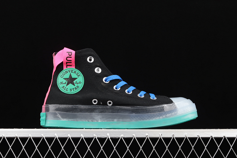 Chuck Taylor All Star Cx Hi Digital Terrain Black/Court Green/Hyper Pink 3