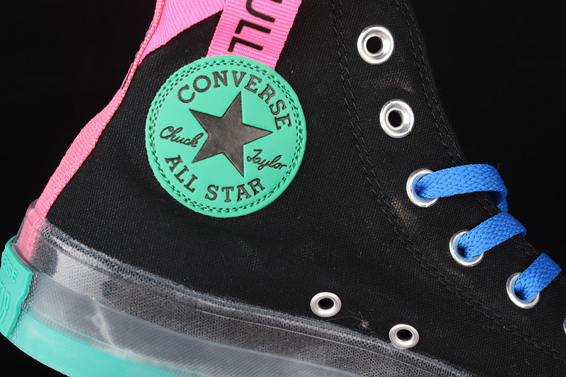 Chuck Taylor All Star Cx Hi Digital Terrain Black/Court Green/Hyper Pink 15