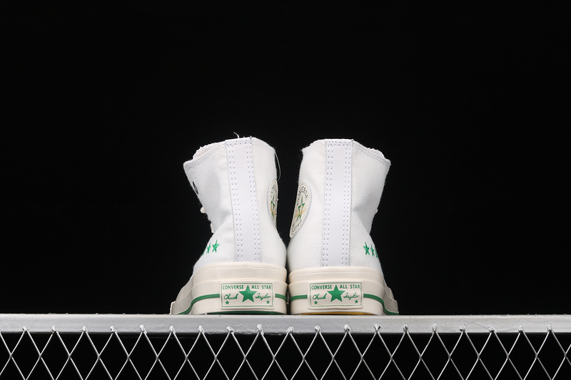 Chuck Taylor All-Star 70S High Breaking Down Barriers Vintage White/Green/Amarillo 3