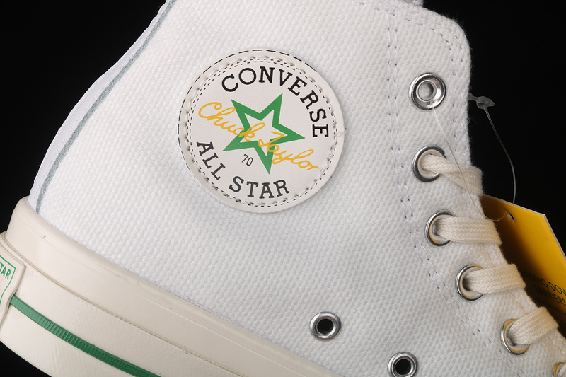 Chuck Taylor All-Star 70S High Breaking Down Barriers Vintage White/Green/Amarillo 15