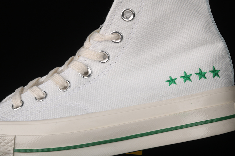 Chuck Taylor All-Star 70S High Breaking Down Barriers Vintage White/Green/Amarillo 27