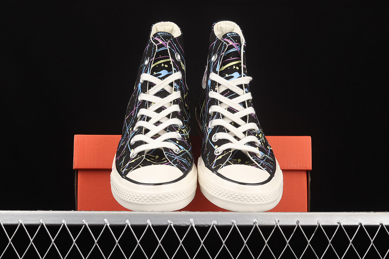 Chuck Taylor All-Star 70S High Paint Splatter Black/Hyper Magenta/Egret 31