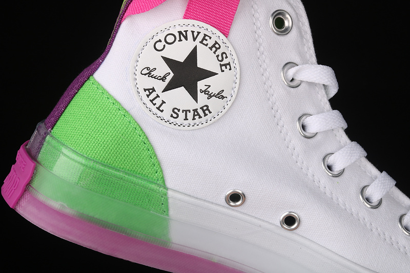 Chuck Taylor All Star Cx High Dramatic Nights White/White/Bold Wasabi 29