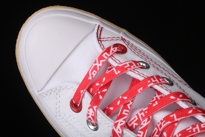 Clot X Chuck Taylor 70S All-Star High White/White/Red 7