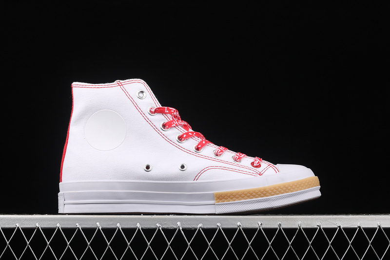 Clot X Chuck Taylor 70S All-Star High White/White/Red 25