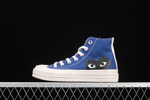 Comme Des Garçons Play X Chuck Taylor All-Star 70S High Blue Quartz/Egret/Black 31