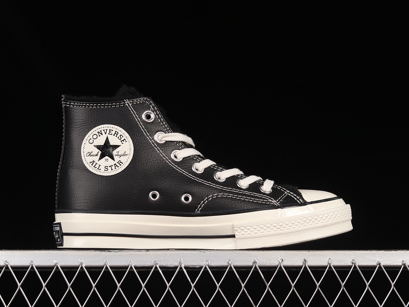 Chuck Taylor 70S High Cozy Utility Black/Black/Egret 27