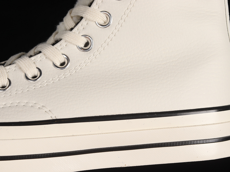 Chuck Taylor 70S High Cozy Utility Egret/Black/Egret 25