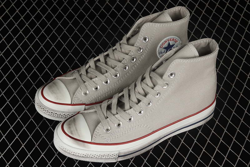 Chuck Taylor All Star 70S Mid Slate Sage/Egret/Red 19