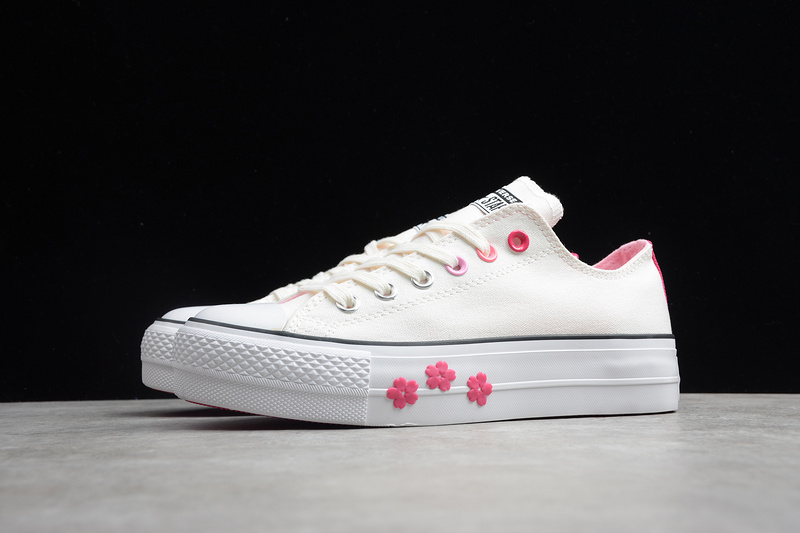 Chuck Taylor All Star Dainty Leather White/Pink 31