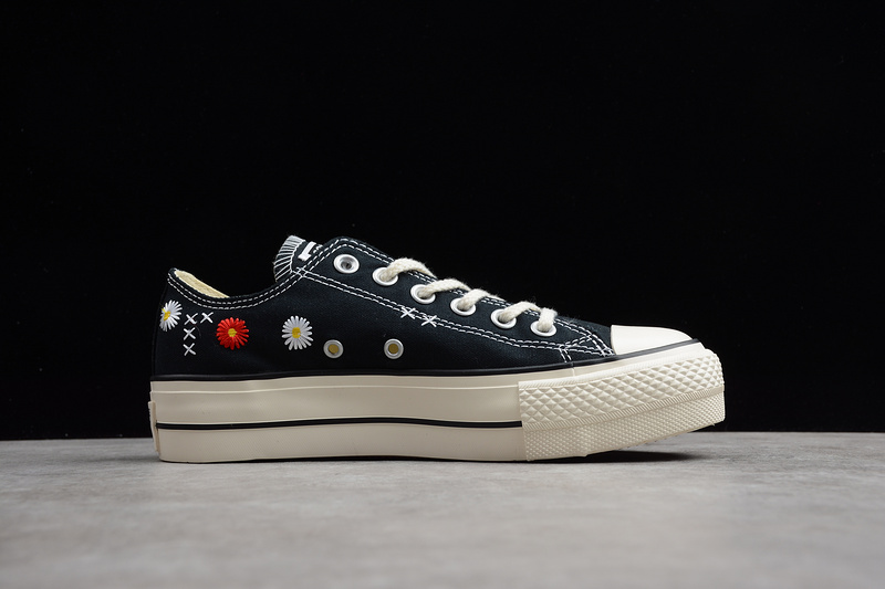 Chuck Taylor All Star Lift Ox Black/White 3