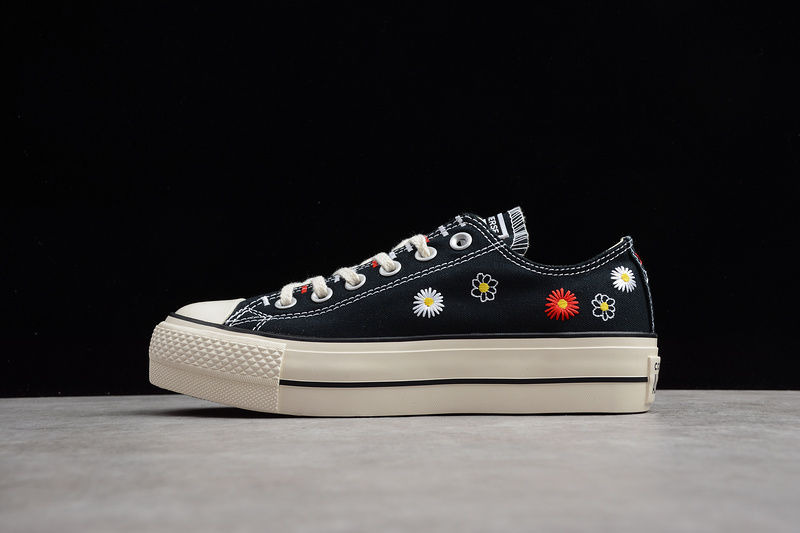 Chuck Taylor All Star Lift Ox Black/White 15