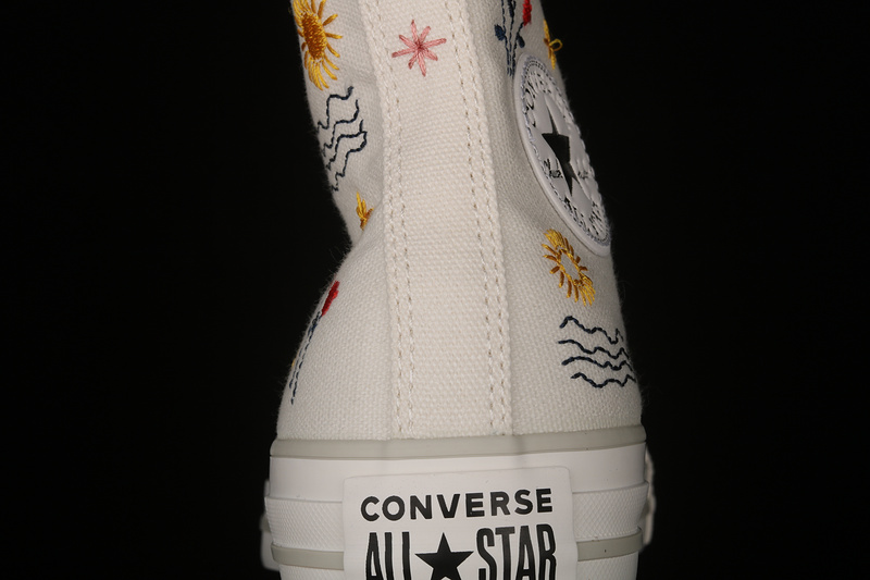 Chuck Taylor All Star High It's Okay To Wander Egret/Vintage White/Black 9