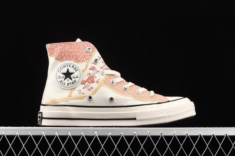 Chuck Taylor All Star 70S High Golden Repair Metallic/Floral Nude/Egret 19