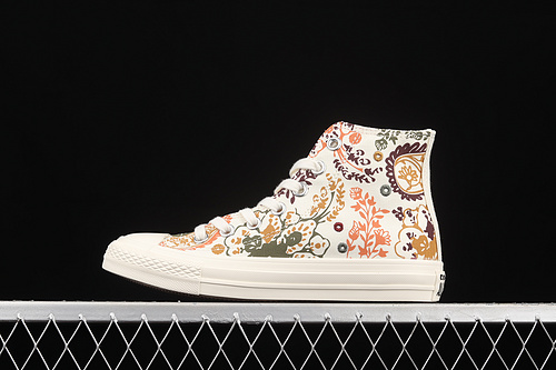 Chuck Taylor All Star High Fall Florals Egret/Field Surplus/Wheat 13