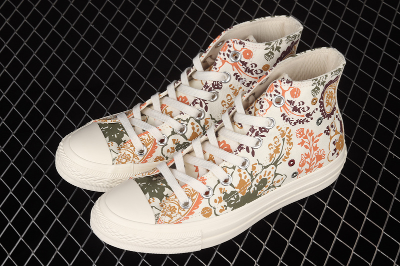 Chuck Taylor All Star High Fall Florals Egret/Field Surplus/Wheat 31