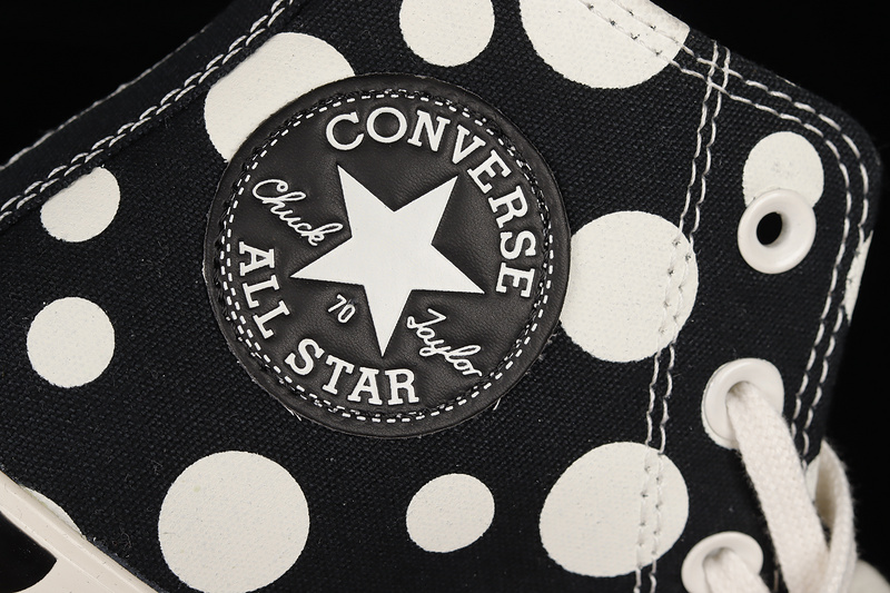 Chuck Taylor All Star 70S High Polka Dots Black/Egret/Black 19