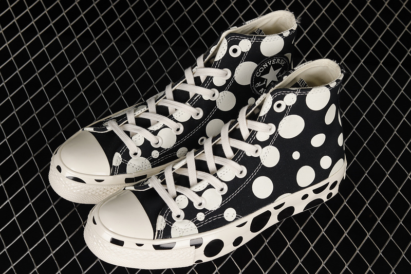 Chuck Taylor All Star 70S High Polka Dots Black/Egret/Black 23