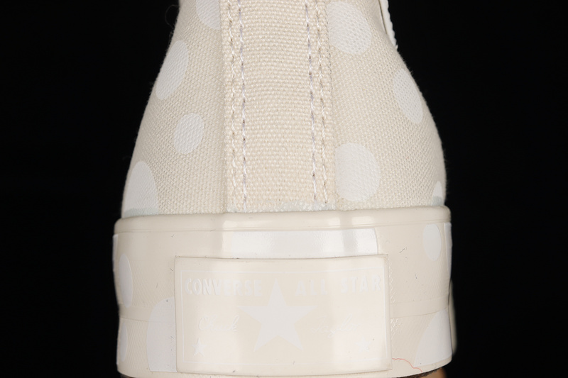 Chuck Taylor All Star 70S High Polka Dots Egret/White/Egret 9