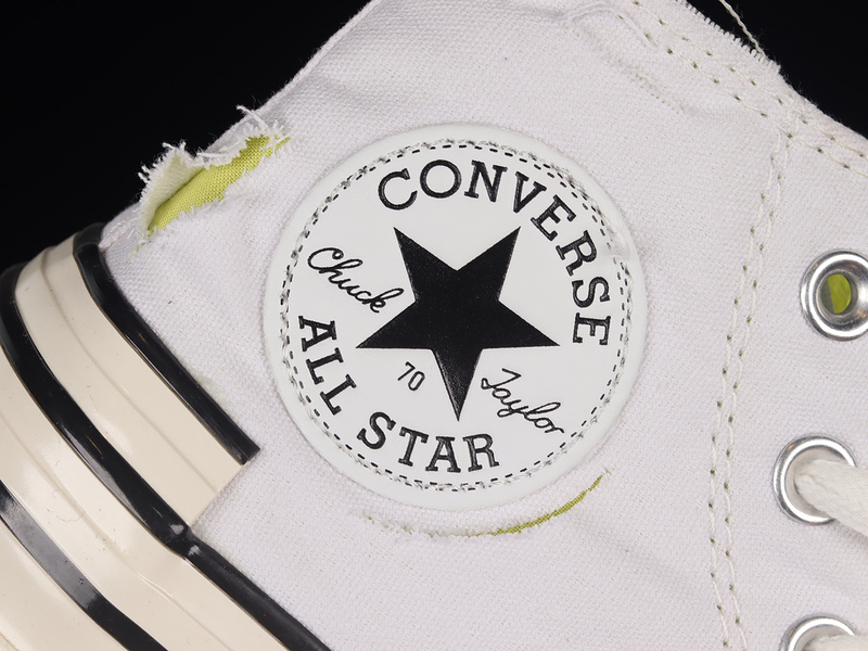 Chuck Taylor All-Star 70 Hi Hacked Heel Edge Glow White/Laser Lemon/Egret 9