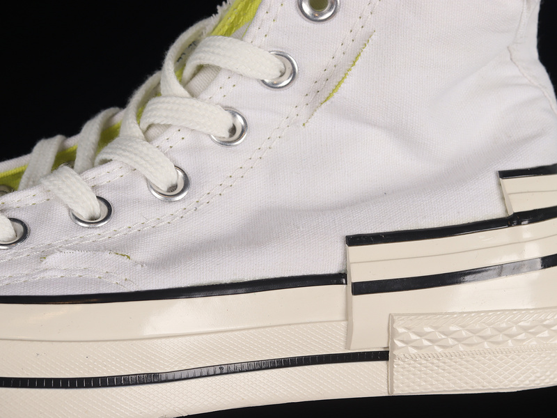 Chuck Taylor All-Star 70 Hi Hacked Heel Edge Glow White/Laser Lemon/Egret 17