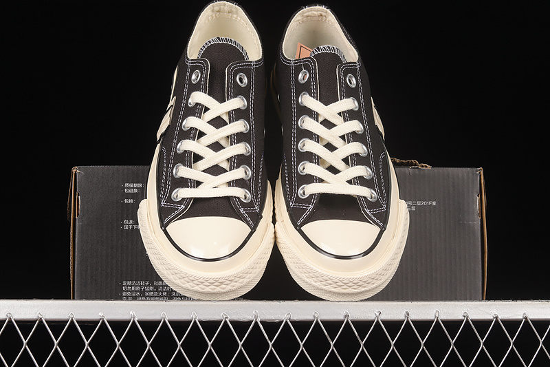 Chuck 70 Canvas Ltd Low Black/Black/Black 25