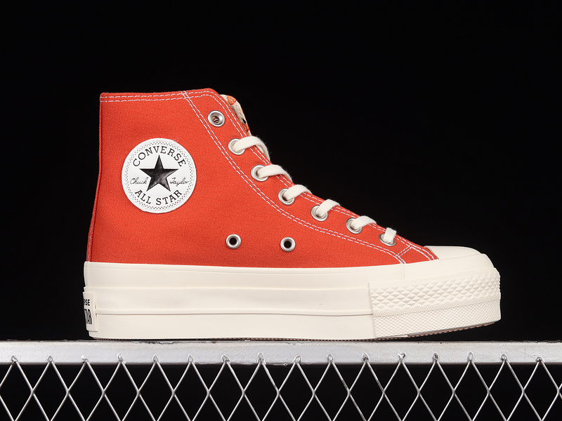 Chuck Taylor All Star Lift Platform High Peaches Mantra Orange/Egret/Black 15