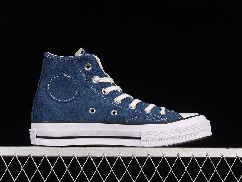 Stussy X Chuck Taylor All-Star 70S High 8 Ball Sargasso Sea/White/Black 13