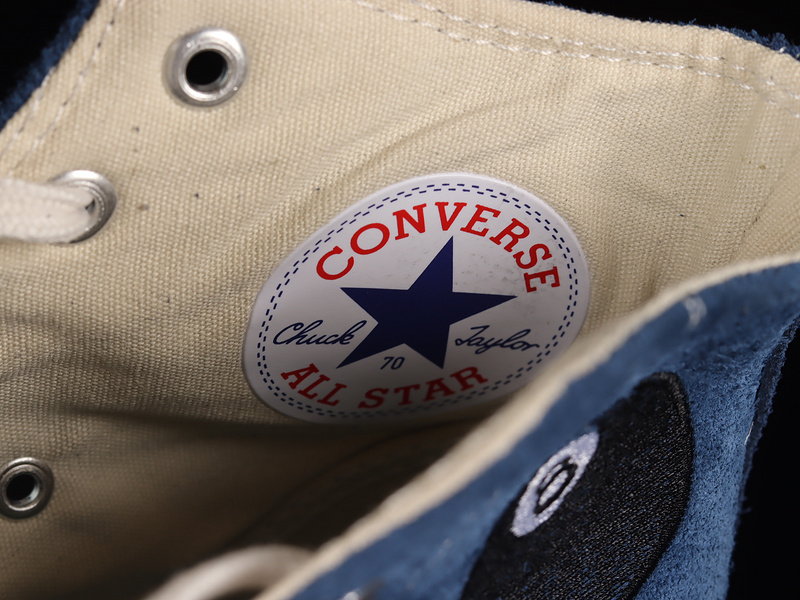 Stussy X Chuck Taylor All-Star 70S High 8 Ball Sargasso Sea/White/Black 17