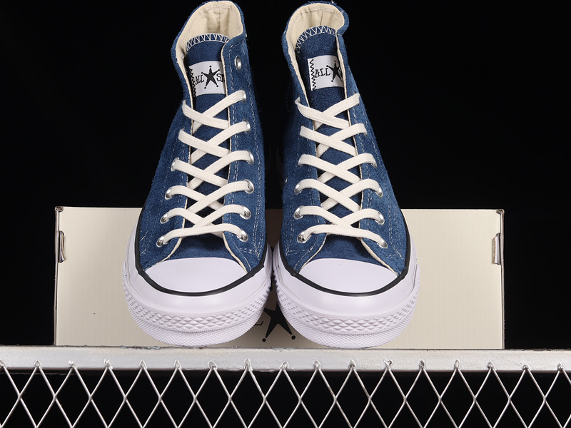 Stussy X Chuck Taylor All-Star 70S High 8 Ball Sargasso Sea/White/Black 31