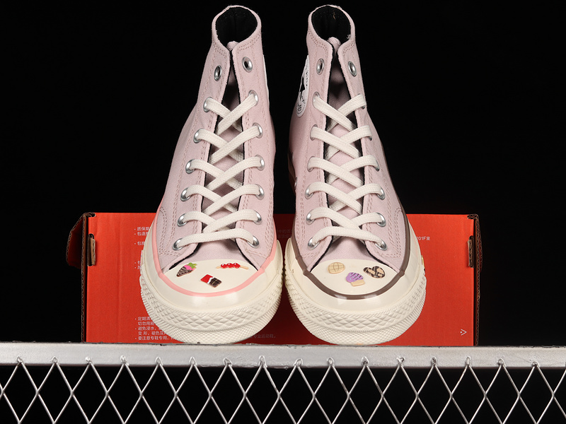 Chuck Taylor All-Star 70S High Nude Pink/Black/Egret 21