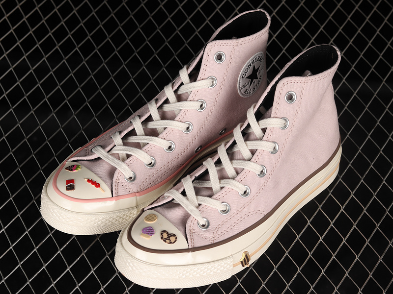 Chuck Taylor All-Star 70S High Nude Pink/Black/Egret 27