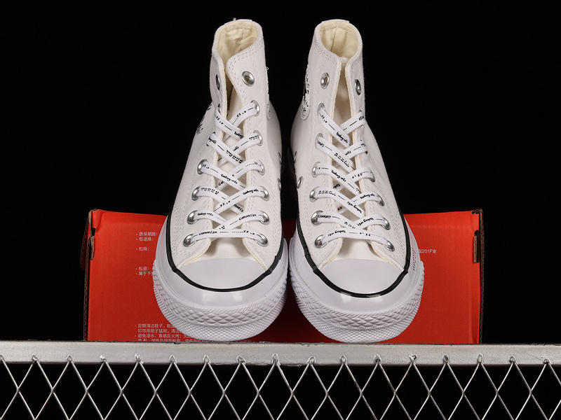 Chuck Taylor All-Star 70S High White/Black/Egret 5