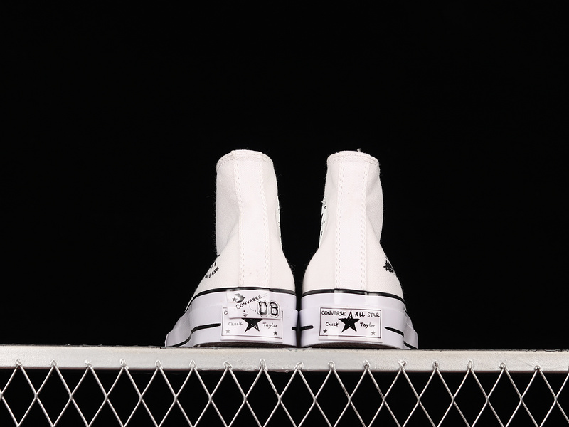 Chuck Taylor All-Star 70S High White/Black/Egret 15