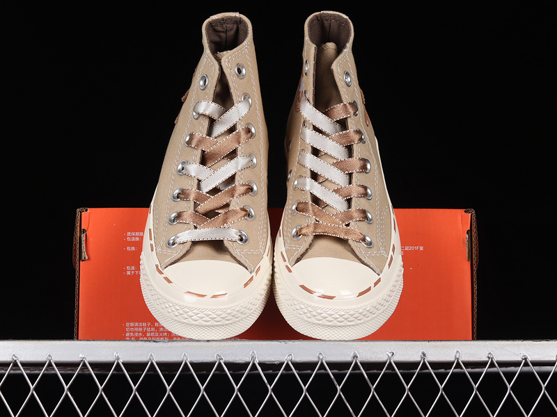 Chuck Taylor All-Star 70S High Khaki/White/Brown 7