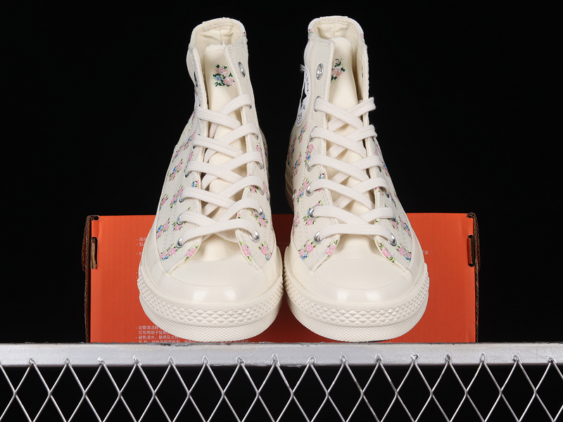 Chuck Taylor All-Star 70S Hi Patchwork Floral Gran Craft White/Pink/Egret 5