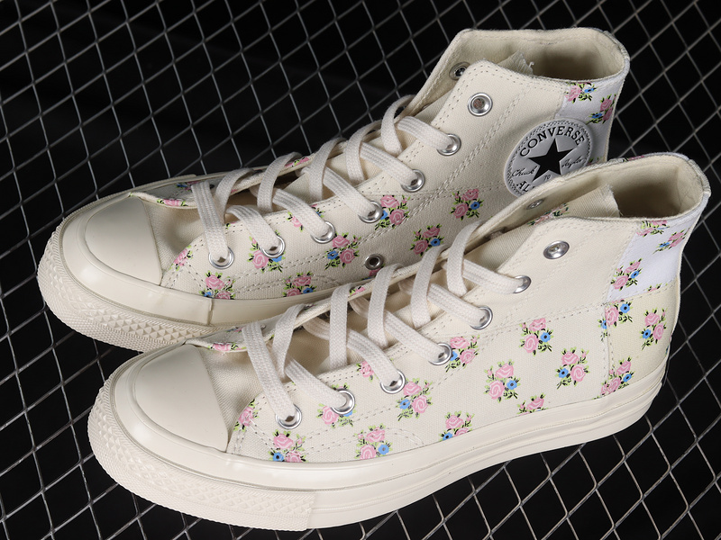 Chuck Taylor All-Star 70S Hi Patchwork Floral Gran Craft White/Pink/Egret 9